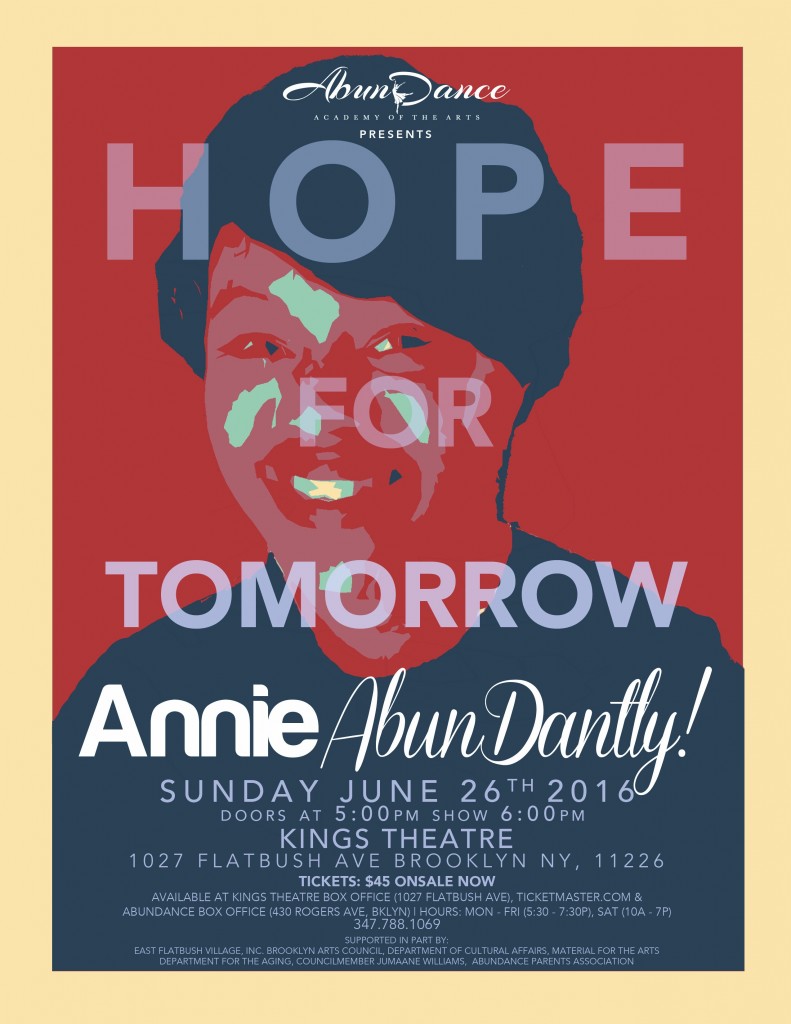 Performance Poster for AbunDance's